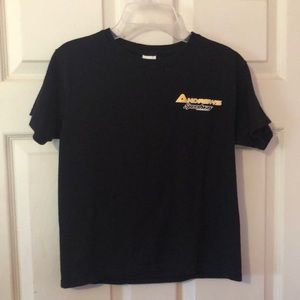 Andrews Speedway Black Logo T-Shirt Boys Youth Small S Andrews NC